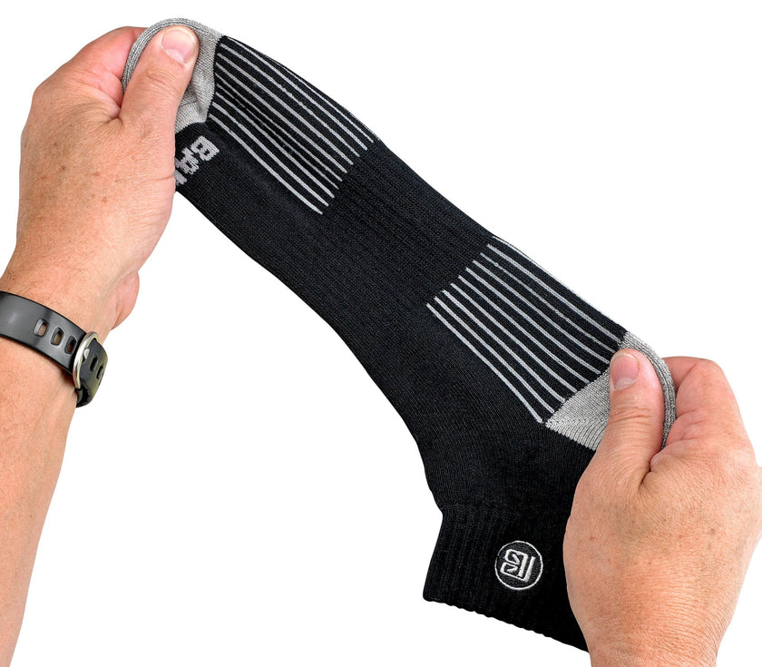 The Perfect Premium Bamboo Rayon Quarter High Crew Socks