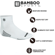 The Perfect Premium Bamboo Rayon Quarter High Crew Socks