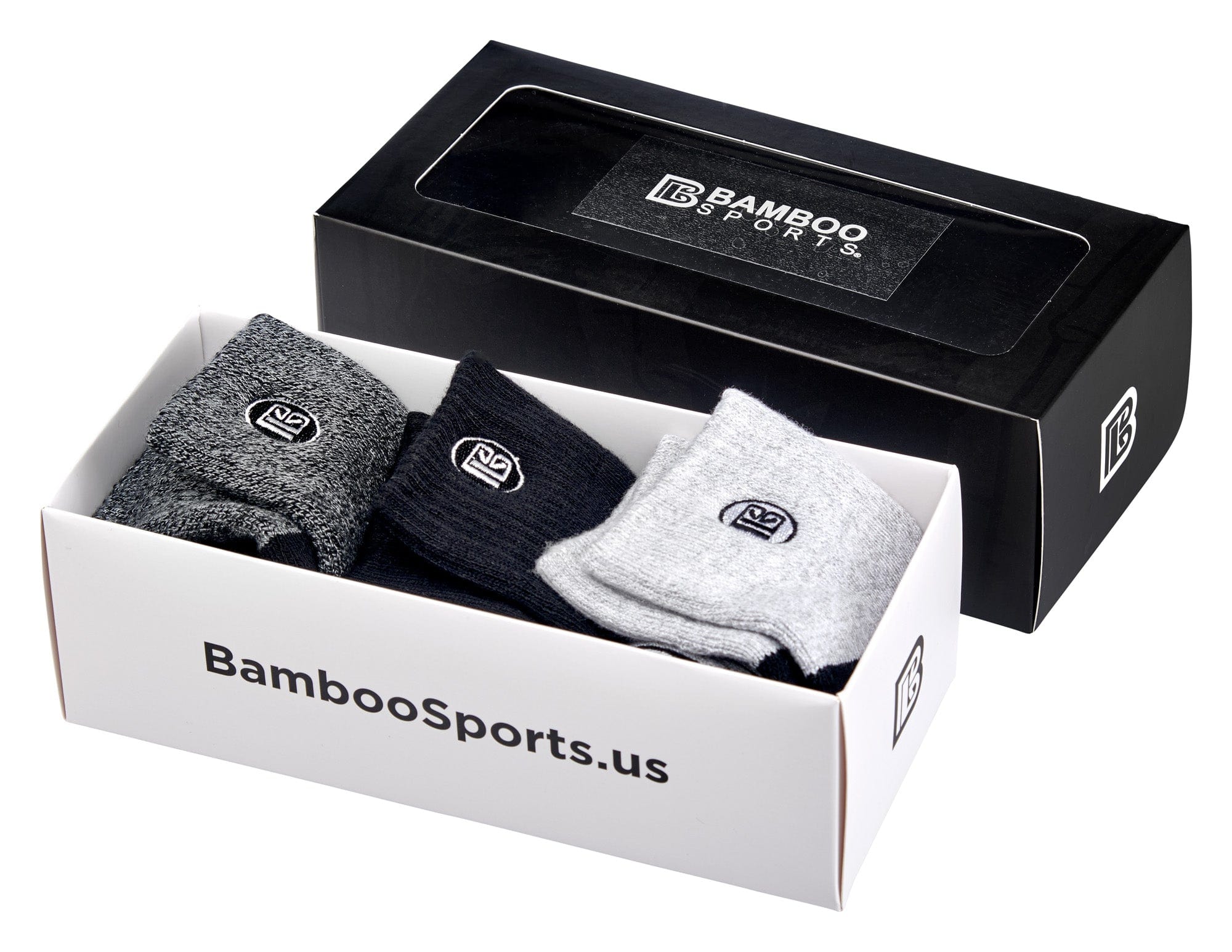 Premium Bamboo Rayon Quarter Crew Socks Gift Box