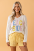 Beach Side V-Neck Lightweight Knit Sweater