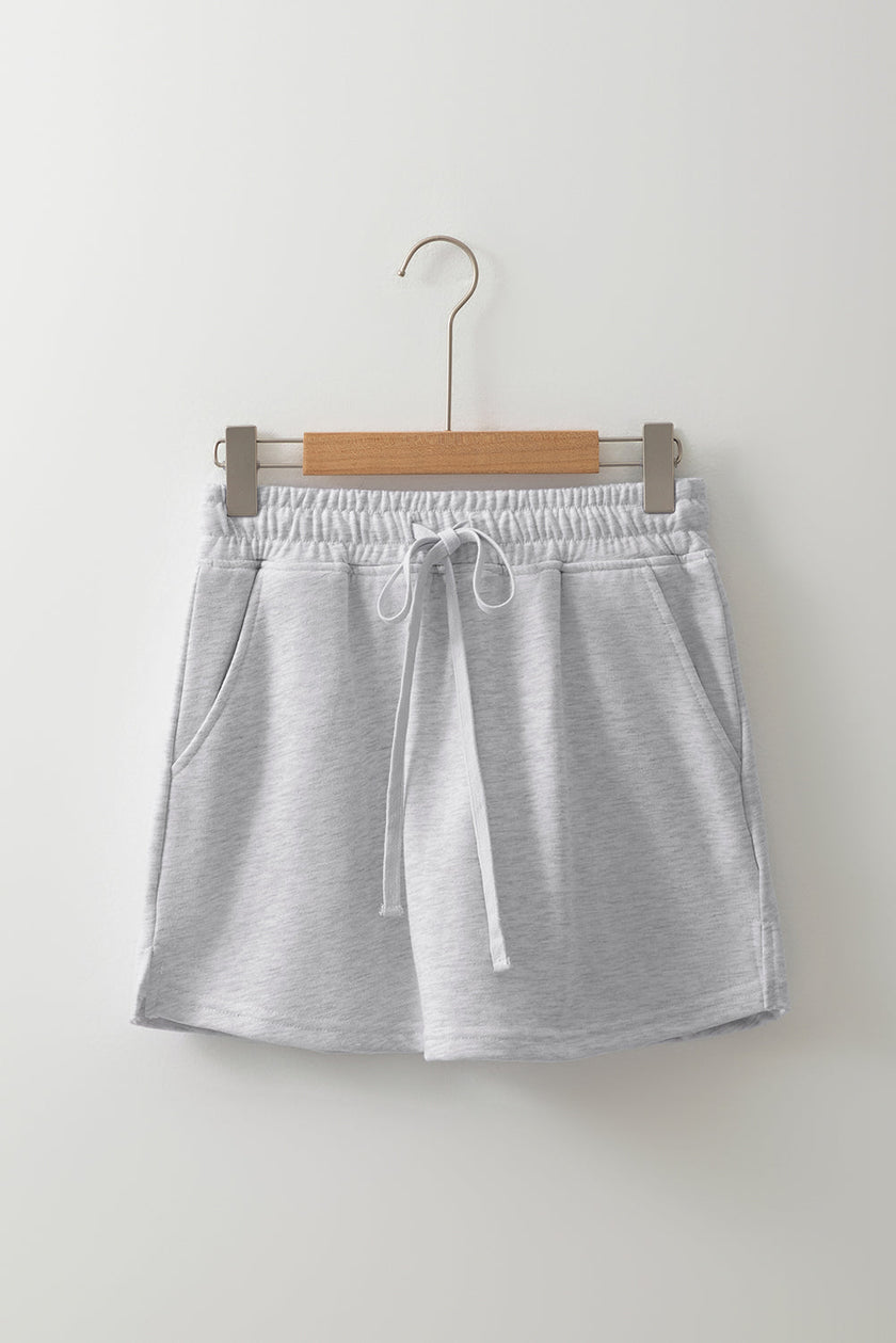 Essential French Terry Drawstring Mini Skort