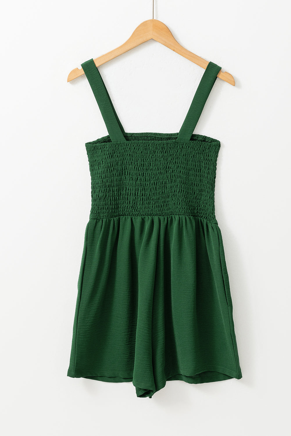 Trending Square Neck Smocked Romper