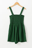 Trending Square Neck Smocked Romper