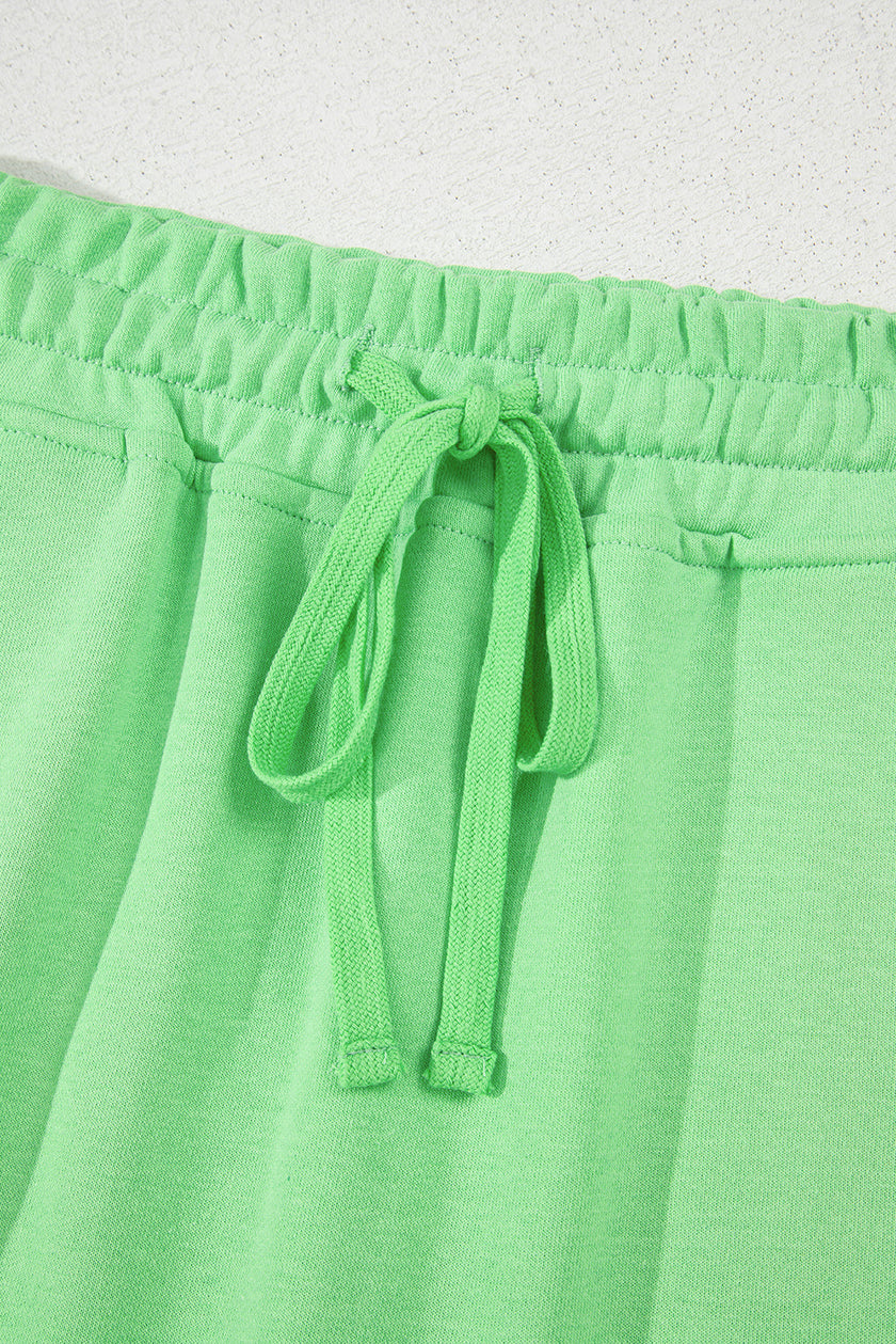 Essential French Terry Drawstring Mini Skort