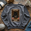 Knitting Because Murder Is Wrong Cat Sweatshirt