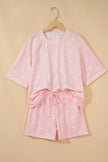 Polka Dot Loose Top and Shorts Set