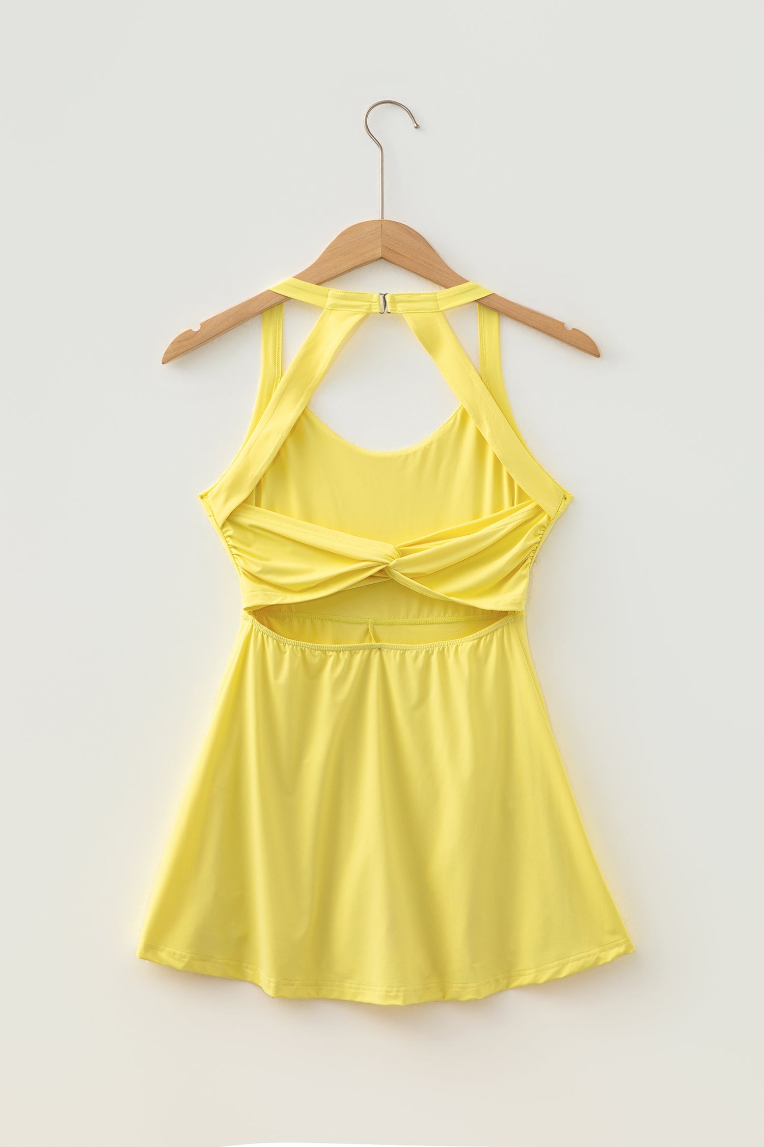 Daring Backless Active Mini Dress