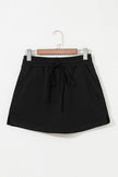 Essential French Terry Drawstring Mini Skort