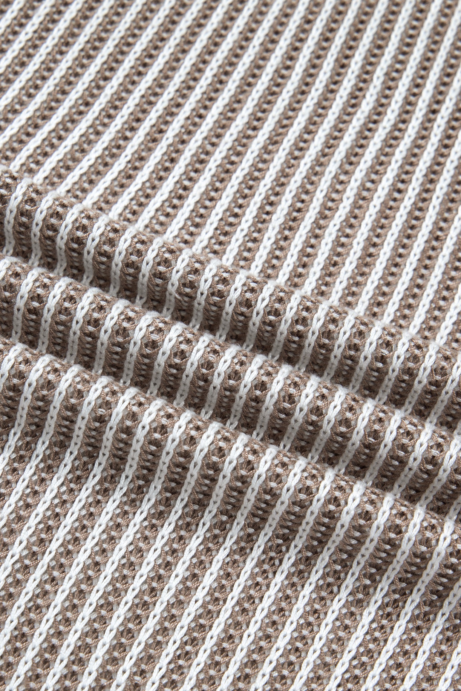 The Refined Contrast Trim Ribbed Knit Tank