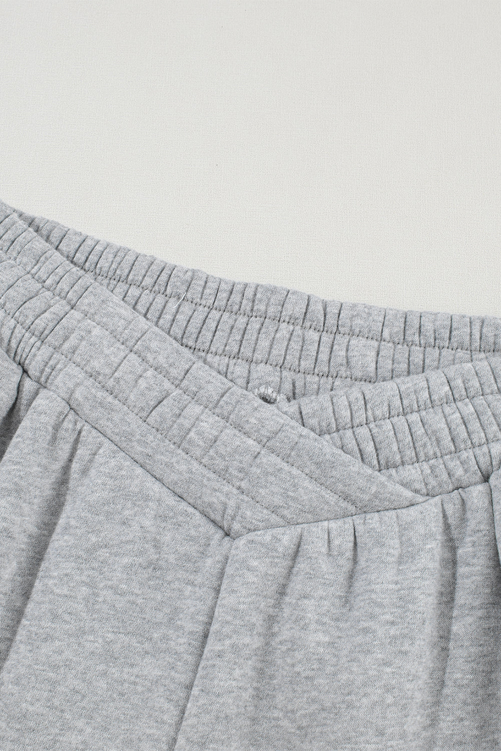 Crisscross Elastic High Waist Sweatpants — detail view 3