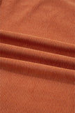Western Corduroy Embroidered Patch Pocket Dress