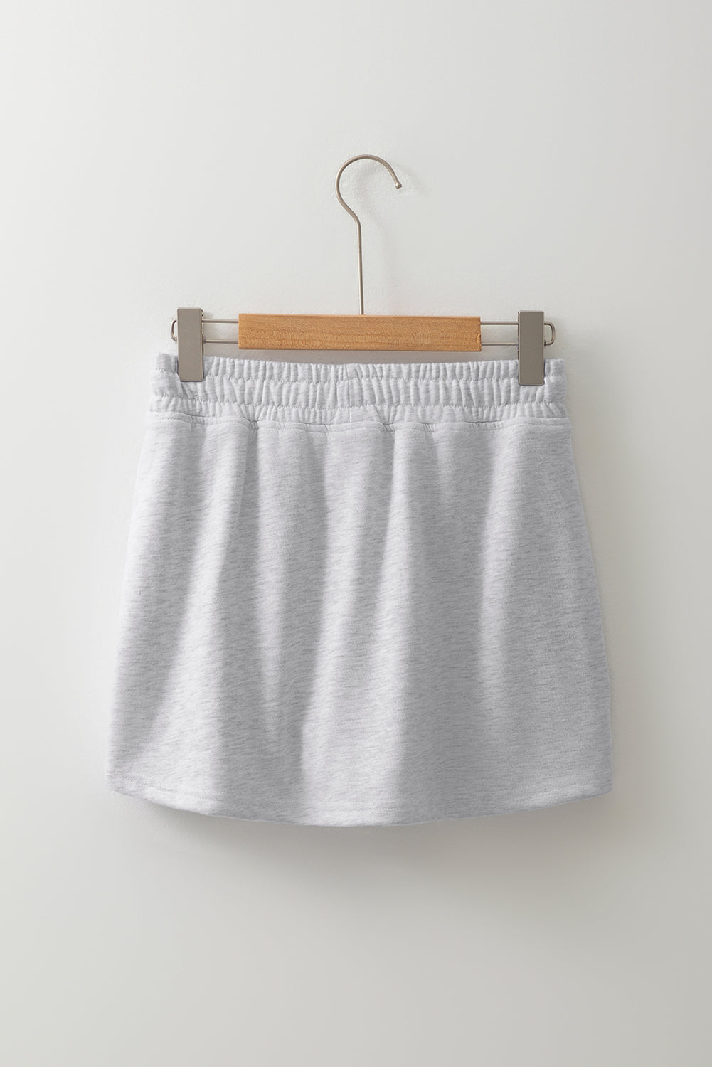 Essential French Terry Drawstring Mini Skort
