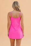 Athleisure Tank Dress & Shorts Set