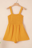 Trending Square Neck Smocked Romper