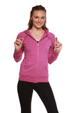 Women's Bamboo French Terry Zip Hooded Sweatshirt